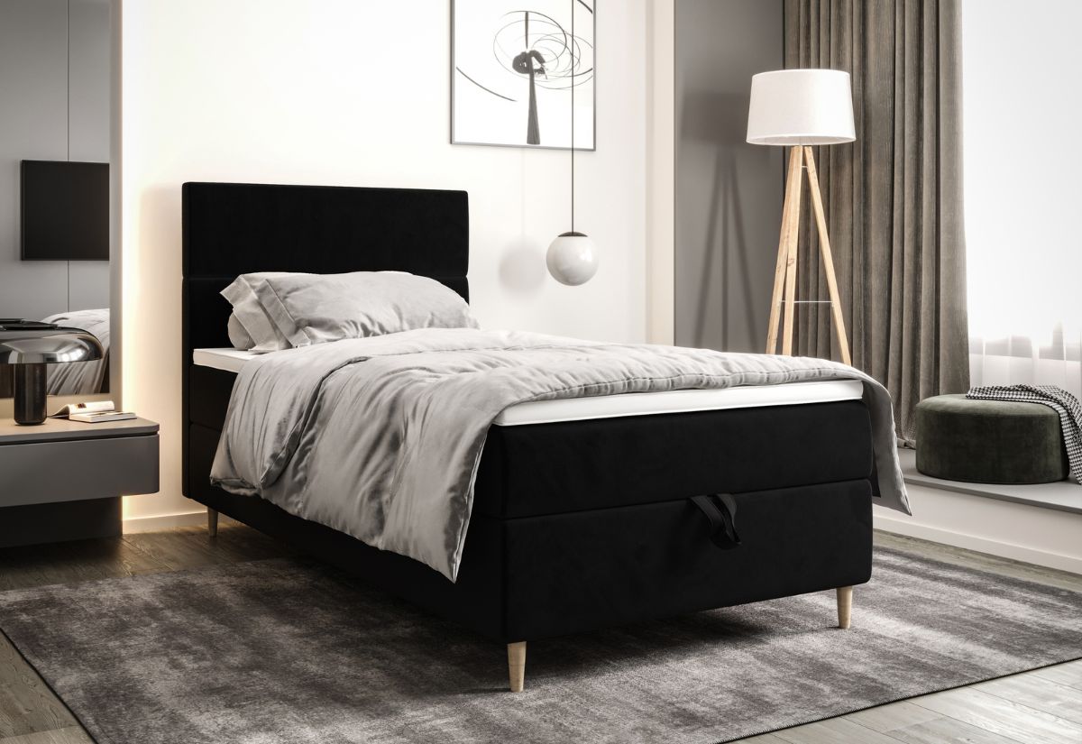 Jednolôžková posteľ boxspring FLO - ARANZ - 1
