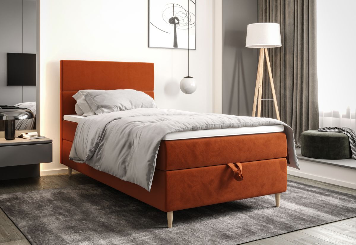 Jednolôžková posteľ boxspring FLO - ARANZ - 5