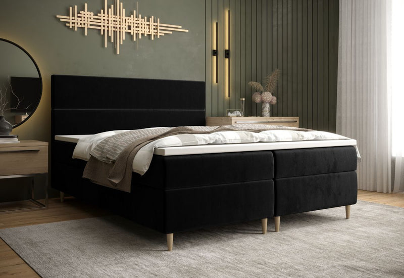 Čalúnená posteľ boxspring FLO - ARANZ - 1