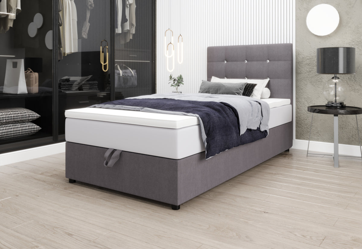 Čalúnená posteľ boxspring KING P - ARANZ - 2