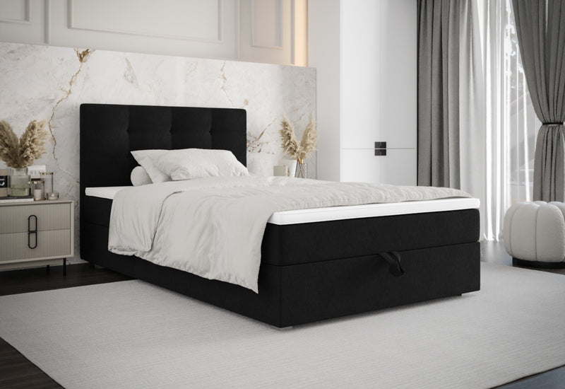 Čalúnená jednolôžková posteľ boxspring FADO P - ARANZ - 1