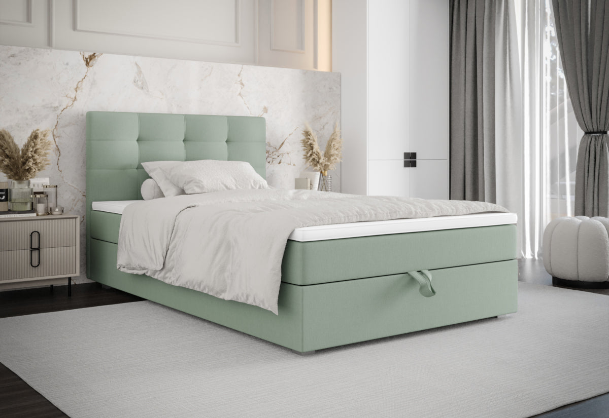 Čalúnená jednolôžková posteľ boxspring FADO P - ARANZ - 6