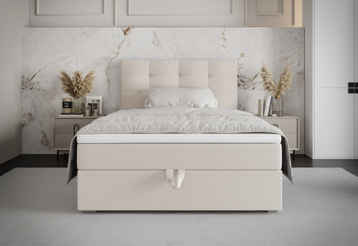Čalúnená jednolôžková posteľ boxspring FADO P - ARANZ - 7