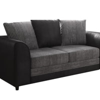 Pohovka DYLAN 2, JumboGrey/ViperBlack -  - 0