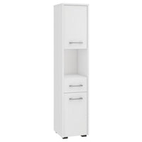 Kúpeľňová skrinka FIN 2D1SZ1WN, 30x140x30, biela -  - 0