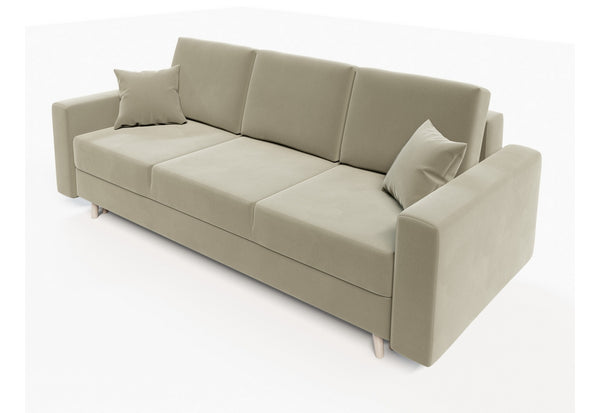 Rozkladacia čalúnená pohovka KOMAS, 234x87x90 itaka 51 -  - 0