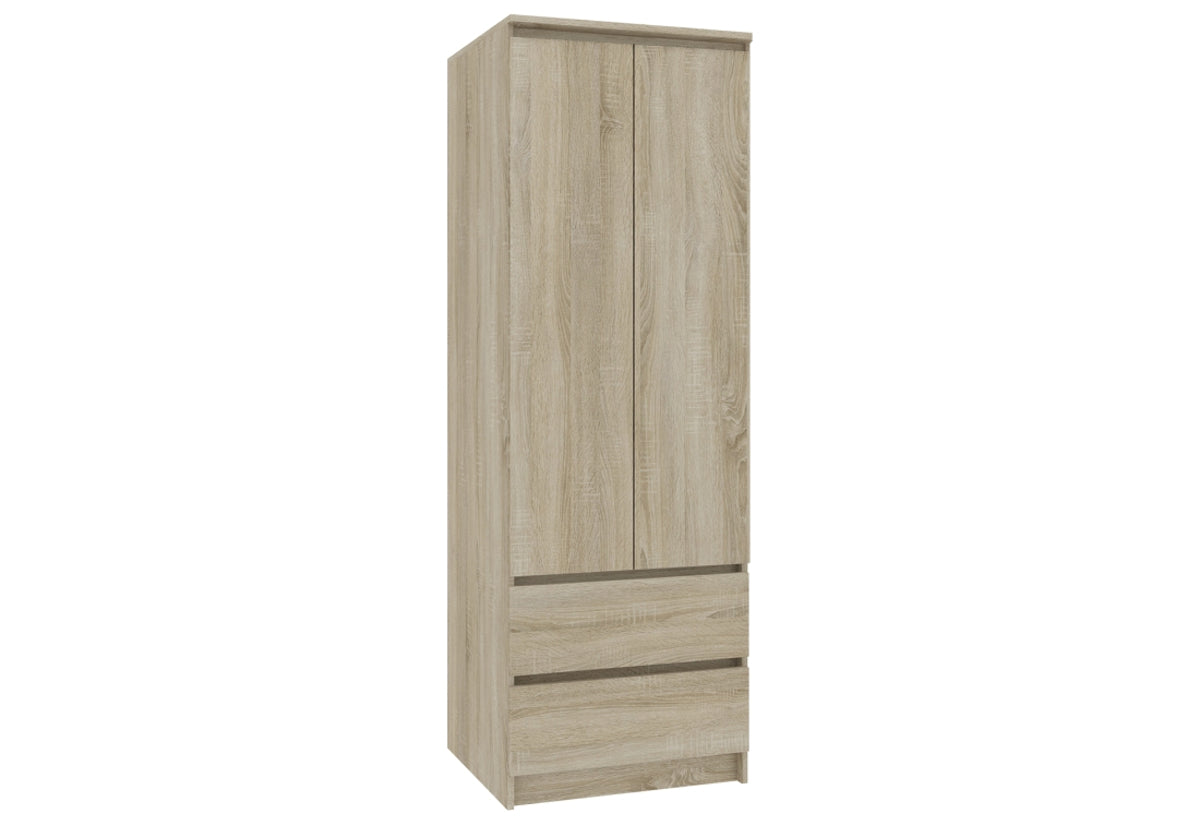 Skriňa STAR S60 2D2SZ, 60x180x51, sonoma -  - 0