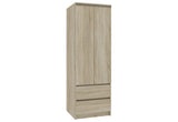 Skriňa STAR S60 2D2SZ, 60x180x51, sonoma -  - 0