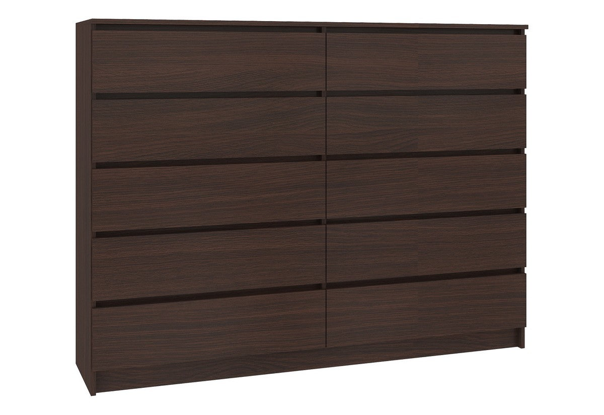 Komoda K160 10SZ, 160x121x40, wenge -  - 0