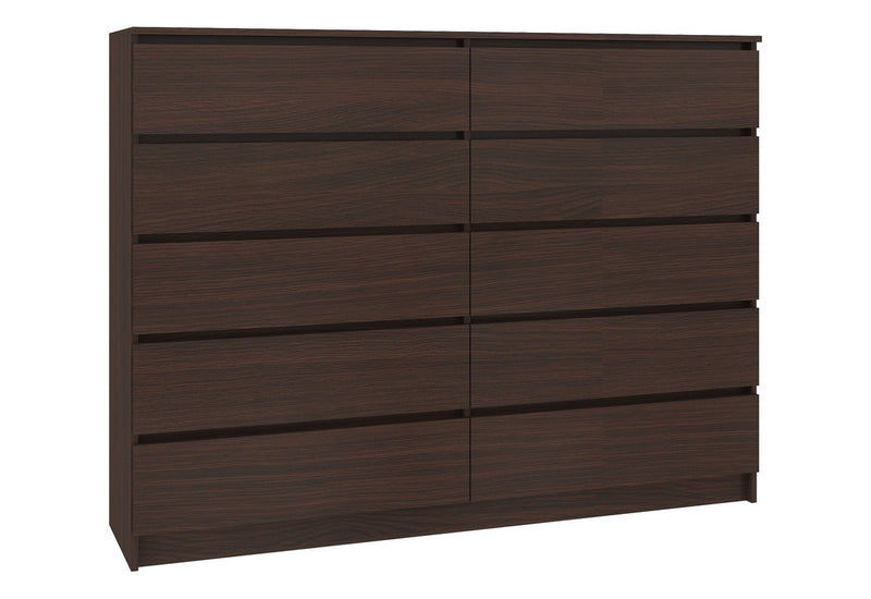 Komoda K160 10SZ, 160x121x40, wenge -  - 0