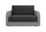 Rozkladacia pohovka TWICE, 136x85x98, kornet 10/kornet 02 -  - 0