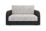 Rozkladacia pohovka TWICE, 136x85x98, kornet 18/kornet 10 -  - 0
