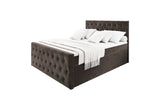 Čalúnená posteľ boxspring FONDI, 180x200, casablanca 8 -  - 0
