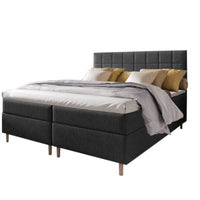 Čalúnená posteľ boxspring IBIZA, 140x200, inari 96 -  - 0