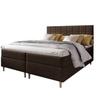 Čalúnená posteľ boxspring IBIZA, 140x200, inari 24 + topper -  - 0