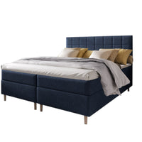 Čalúnená posteľ boxspring IBIZA, 140x200, inari 80 + topper -  - 0
