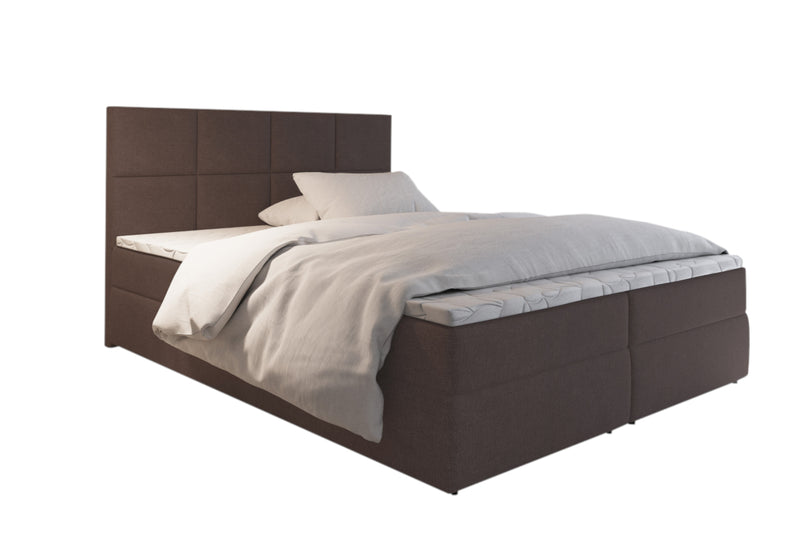Čalúnená posteľ boxspring LENA, 140x200, Cosmic 800 + topper -  - 0