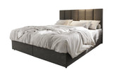 Čalúnená posteľ boxspring MERIL, 140x200, sawana 21 -  - 0