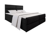 Čalúnená posteľ boxspring MULEN + topper, 180x200, sawana 14 -  - 0