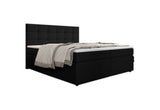 Čalúnená posteľ boxspring PALMA + topper, 180x200, inari 100 -  - 0