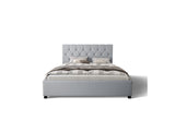 Čalúnená posteľ SWIFT + matrace + rošt, 160x200, sioux grey -  - 0