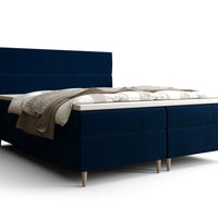 Čalúnená posteľ FLO + topper, 140x200, itaka 11 -  - 0