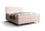 Čalúnená posteľ FLO + topper, 140x200, itaka 58 -  - 0