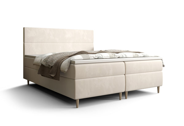 Čalúnená posteľ FLO + topper, 180x200, itaka 16 -  - 0