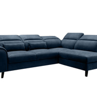 Rohová sedacia súprava NOBLE, 255x83-100x201, nube 40, pravá -  - 0