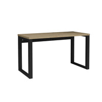 Písací stôl MARO, 135x76,2x65, dub artisan/čierna -  - 0