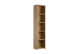 Regál KALAX 40, 40x180x30, dub kraft -  - 0
