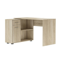 Písací stôl SAULO, 120x75,3x91, dub sonoma -  - 0