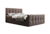 Čalúnená posteľ boxspring MANHATTAN, 160x200, monolith 15 -  - 0