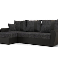 Rohová rozkladacia sedačka DAVOS, 230x89x140, kornet 10/D8 -  - 0