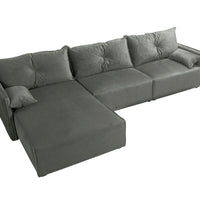 Rohová rozkladacia sedačka LEON SYSTEM 2, 318x85x179, royal 27, ľavá -  - 0
