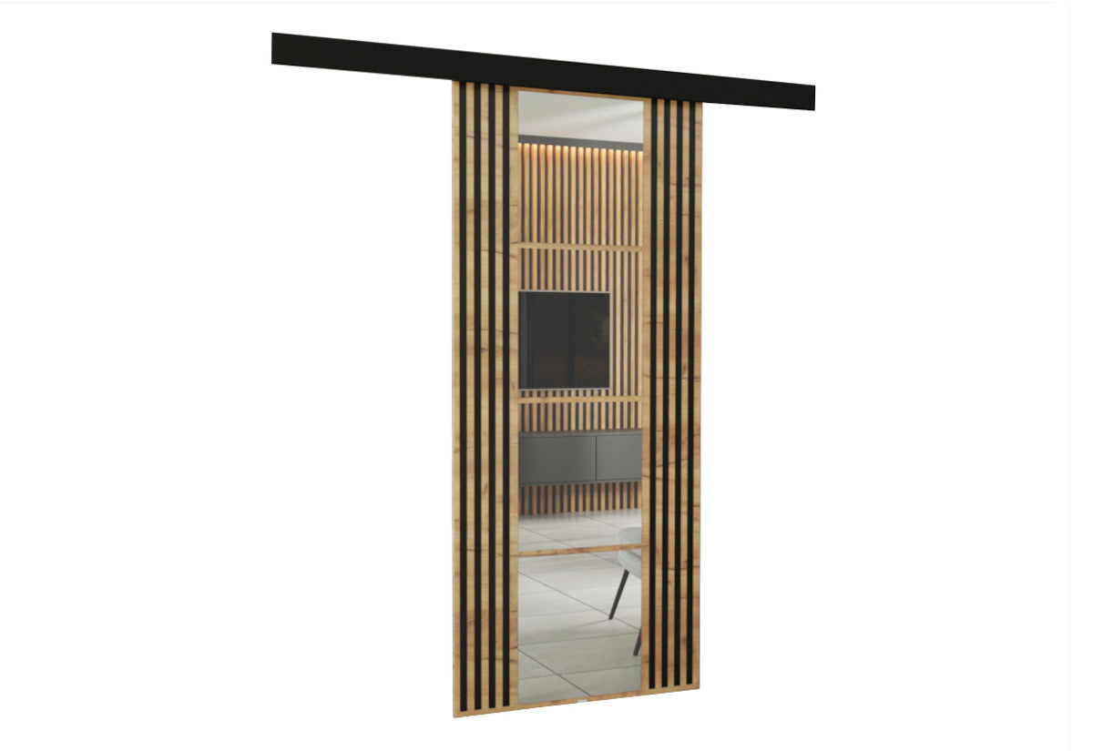 Posuvné dvere EMPI 90, 90x205, dub craft zlatý -  - 0