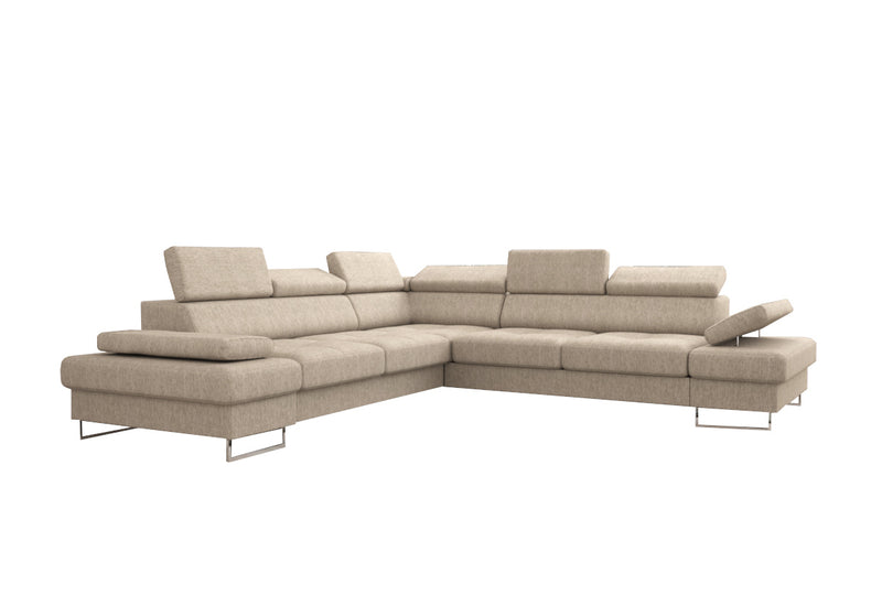 Rohová sedacia súprava GALAXY MAX, 276x95x276, primo 80, ľavá -  - 0