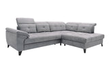 Rohová rozkladacia sedačka INFERNE, 297x107x210, 04 relax, pravá -  - 0