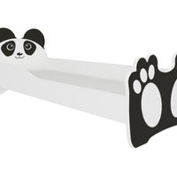 Detská posteľ BEAR + matrac, 140x70, čierna -  - 0