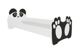 Detská posteľ BEAR + matrac, 140x70, čierna -  - 0