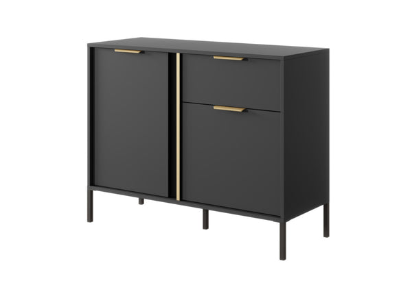 Komoda LARS, 103,3x81,4x39,5, antracit -  - 0