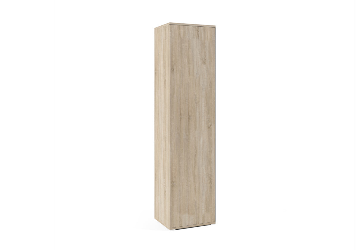 Šatníková skriňa AVA 45 bez zrkadla, 45x185x40, dub sonoma -  - 0