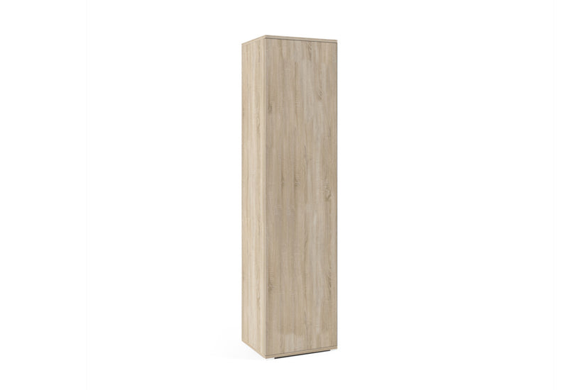 Šatníková skriňa AVA 45 bez zrkadla, 45x185x40, dub sonoma -  - 0