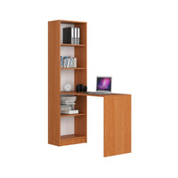 Písací stôl SMART, 125x180x50, jelša -  - 0