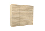 Šatníková skriňa ANTOS 250, 250x215x58, dub sonoma -  - 0