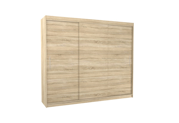 Šatníková skriňa ANTOS 250, 250x215x58, dub sonoma -  - 0