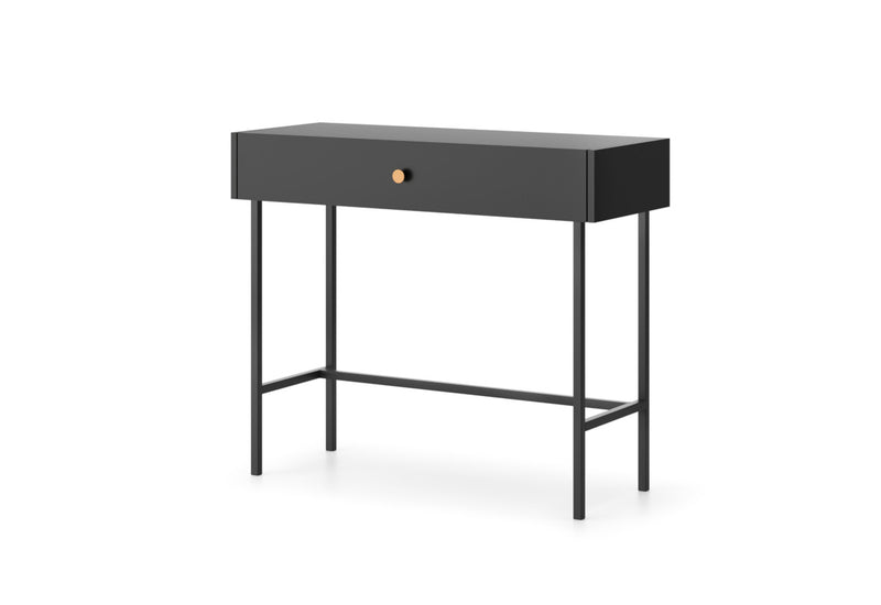Toaletný stolík DIVA, 93x2x79x39, čierna -  - 0