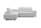 Rohová rozkladacia sedacia súprava FERUCCE, 276x72x200, Royal 03, Ľavá -  - 0