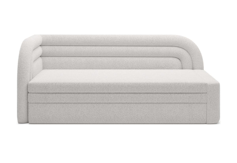 Rozkladacia pohovka FABILLO, 80x223x86, svetlosivá, ľavá -  - 0