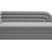 Rozkladacia pohovka FABILLO, 80x223x86, biely, ľavý -  - 0